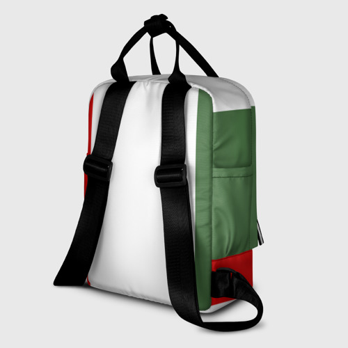 Женский рюкзак 3D с принтом Мексика Чемпионат Мира, вид сзади #1