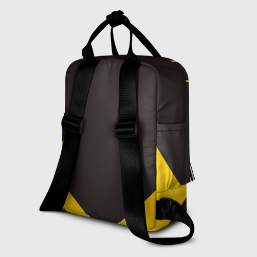 Женский рюкзак 3D с принтом Alpinism, вид сзади #1