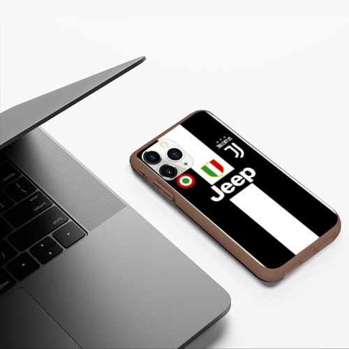 Чехол для iPhone 11 Pro матовый с принтом Роналду Ювентус, фото #5