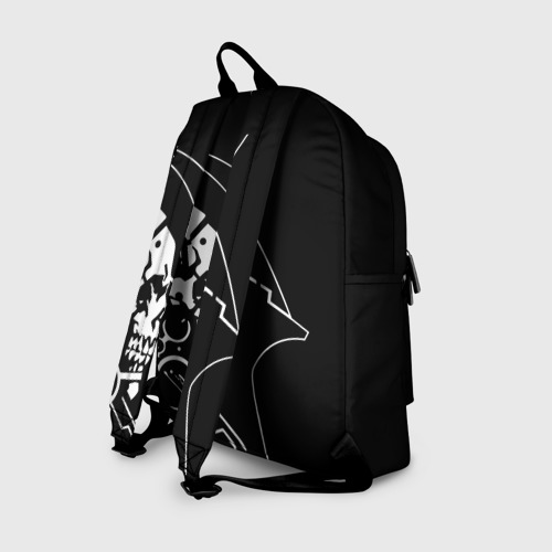 Рюкзак 3D с принтом LUDENS \ KOJIMA PRODUCTIONS, вид сзади #1