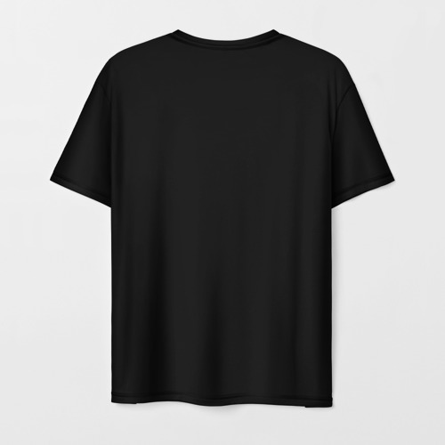 Мужская 3D футболка с принтом КОСТЮМ АГЕНТА 47 | AGENT 47 | HITMAN, вид сзади #1