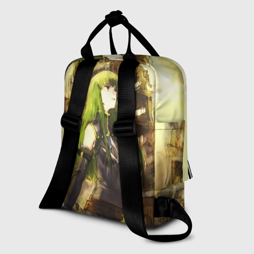 Женский рюкзак 3D с принтом Code Geass art, вид сзади #1