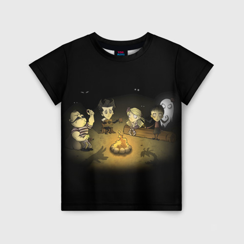 Детская футболка 3D с принтом Don’t Starve, вид спереди #2