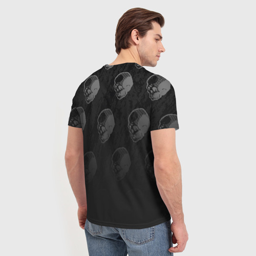 Мужская футболка 3D с принтом WATCH DOGS 2, вид сзади #2