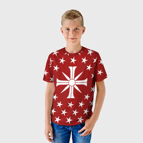 Детская футболка 3D с принтом FAR CRY 5, фото на моделе #1