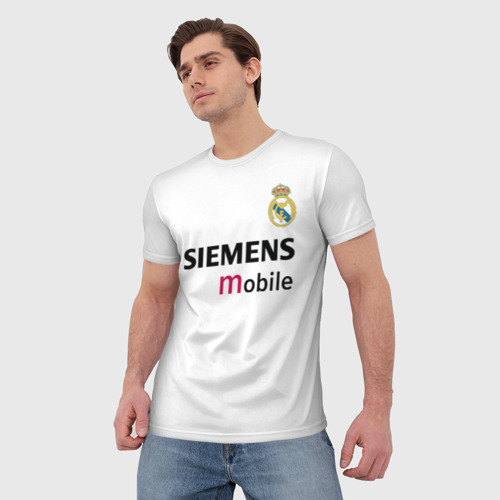Мужская футболка 3D с принтом Рауль Реал - ретро, фото на моделе #1