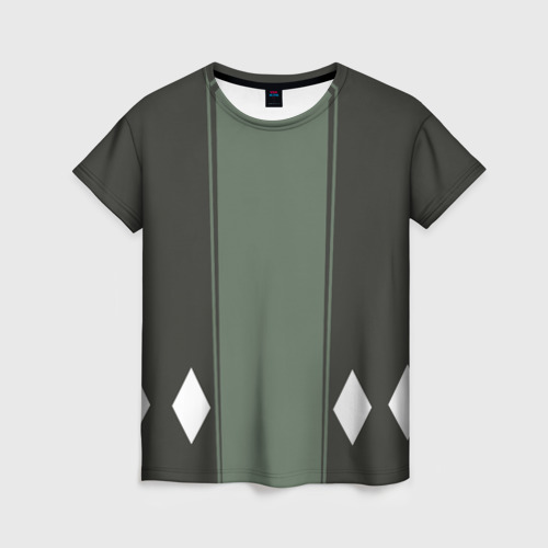 Женская футболка 3D с принтом BLEACH KISUKE URAHARA, вид спереди #2