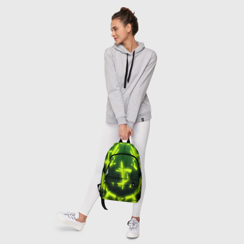 Рюкзак 3D с принтом DOOM ГОРНИЛО | ДУМ, фото #6