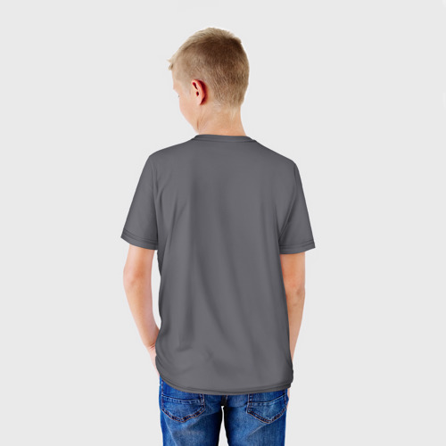 Детская футболка 3D с принтом В поисках божественного рецепт, вид сзади #2