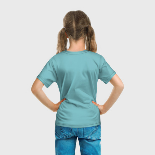 Детская футболка 3D с принтом Ratchet and Clank 1, вид сзади #2