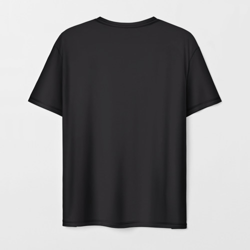 Мужская 3D футболка с принтом Некромантия, вид сзади #1