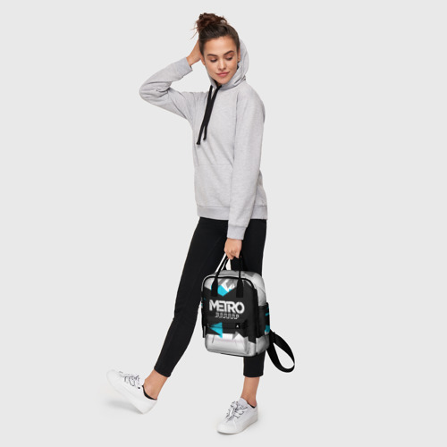Женский рюкзак 3D с принтом Metro Exodus, фото #4
