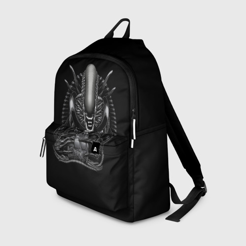Рюкзак 3D с принтом Чужой и Его Прелесть, вид спереди #2