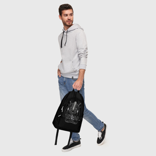 Рюкзак 3D с принтом Чужой и Его Прелесть, фото #5