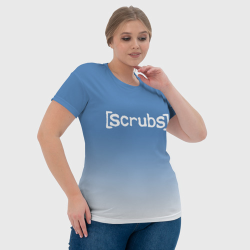 Женская футболка 3D с принтом Клиника, фото #4