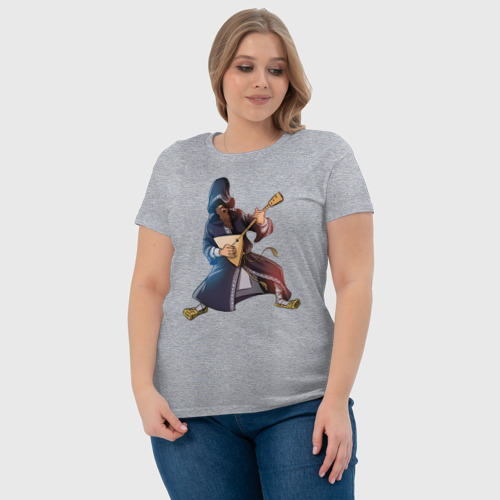 Женская футболка хлопок с принтом Нейромонах Феофан, фото #4