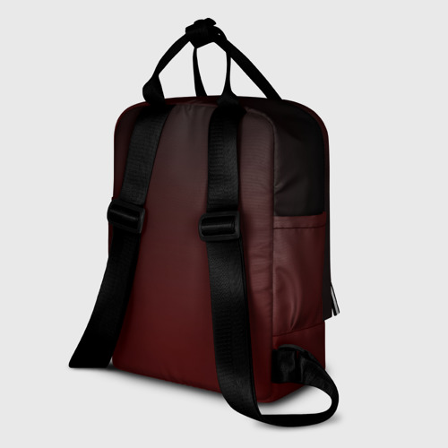 Женский рюкзак 3D с принтом TESLA, вид сзади #1