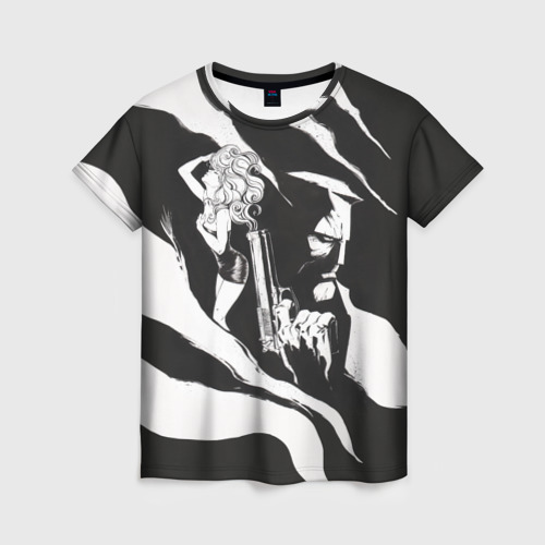 Женская футболка 3D с принтом Sin City, вид спереди #2