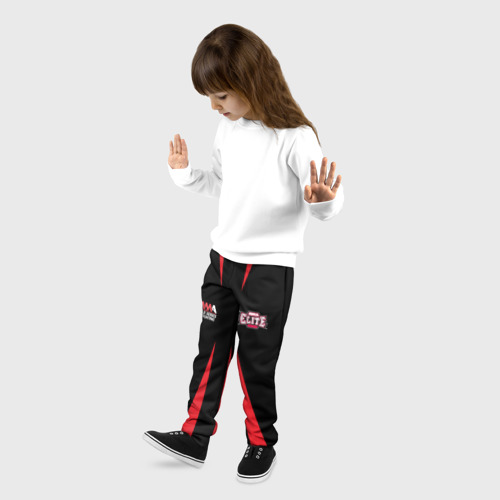 Детские брюки 3D с принтом MMA Elite, фото на моделе #1