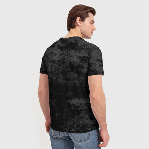 Мужская футболка 3D с принтом STALKER, вид сзади #2