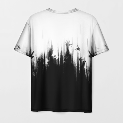 Мужская футболка 3D с принтом Dying Light, вид сзади #1