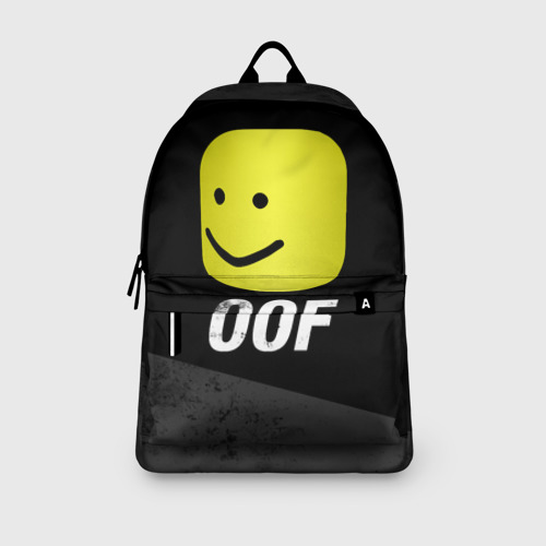 Рюкзак 3D с принтом Roblox Oof Мем, вид сбоку #3