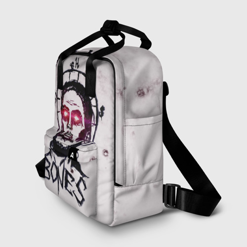 Женский рюкзак 3D с принтом BONES Sesh Team, фото на моделе #1