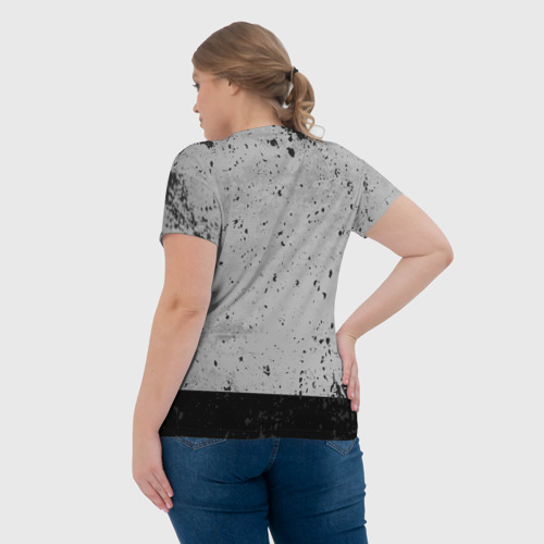 Женская футболка 3D с принтом XXXTentacion, вид сзади #2