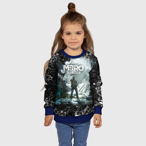 Детский свитшот 3D с принтом Metro Exodus #2, фото #4