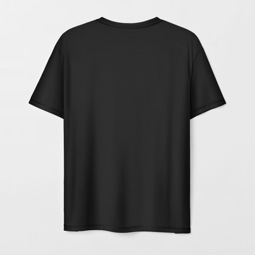 Мужская 3D футболка с принтом Manual, вид сзади #1