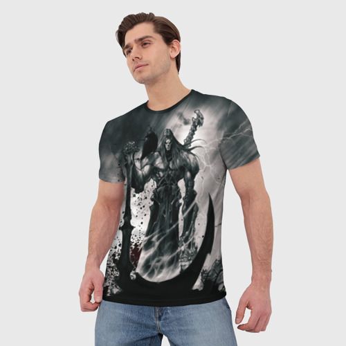 Мужская футболка 3D с принтом Darksiders, фото на моделе #1