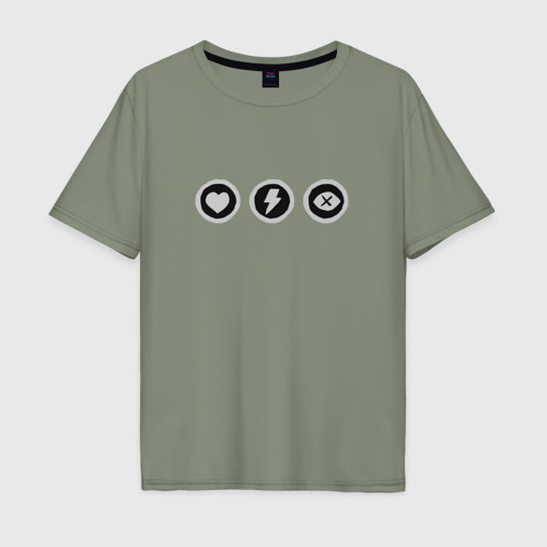 Мужская футболка хлопок Oversize с принтом RDR2, вид спереди #2