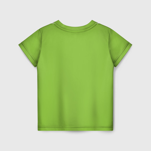 Детская футболка 3D с принтом The Grinch, вид сзади #1
