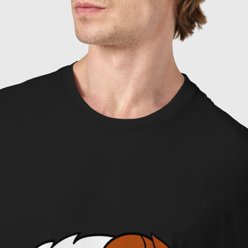 Мужская футболка хлопок с принтом League of Legends Poro, фото #4