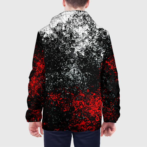 Мужская куртка 3D с принтом PUBG, вид сзади #2