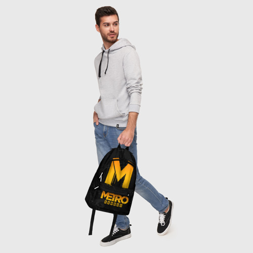 Рюкзак 3D с принтом METRO EXODUS, фото #5