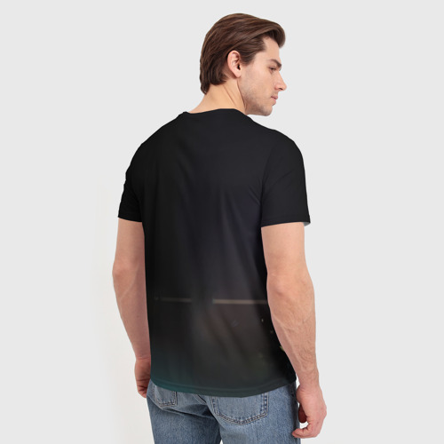 Мужская футболка 3D с принтом Аниме Слизь, вид сзади #2