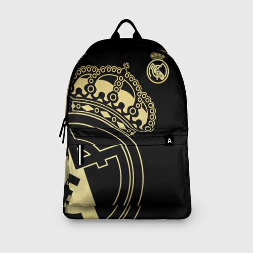 Рюкзак 3D с принтом Реал Мадрид, вид сбоку #3
