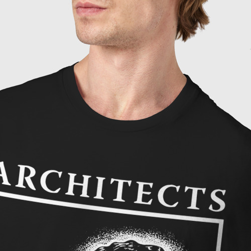 Мужская футболка хлопок с принтом Architects, фото #4