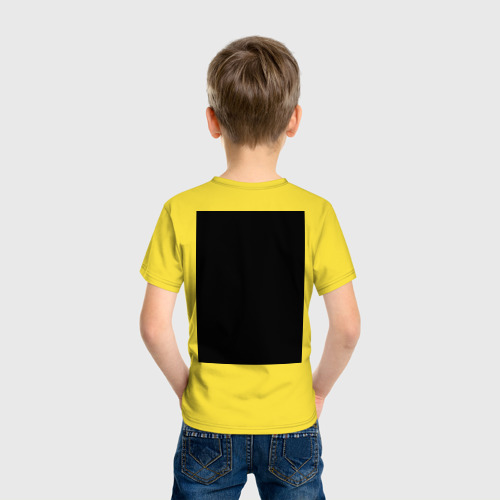Детская футболка хлопок с принтом Достоевский Федор Михайлович, вид сзади #2