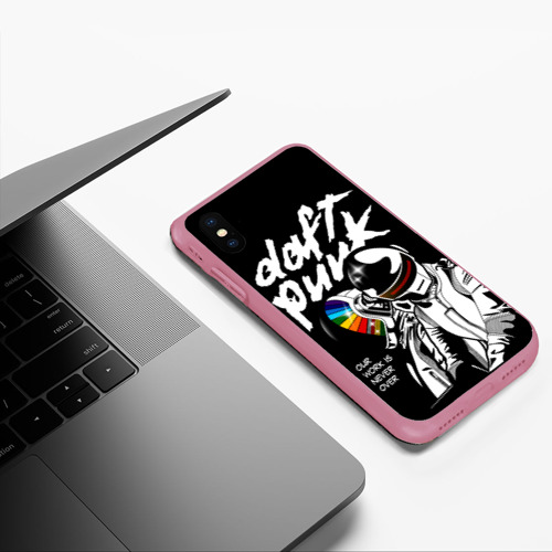 Чехол для iPhone XS Max матовый с принтом Daft Punk, фото #5