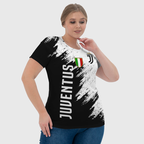 Женская футболка 3D с принтом Ювентус, фото #4