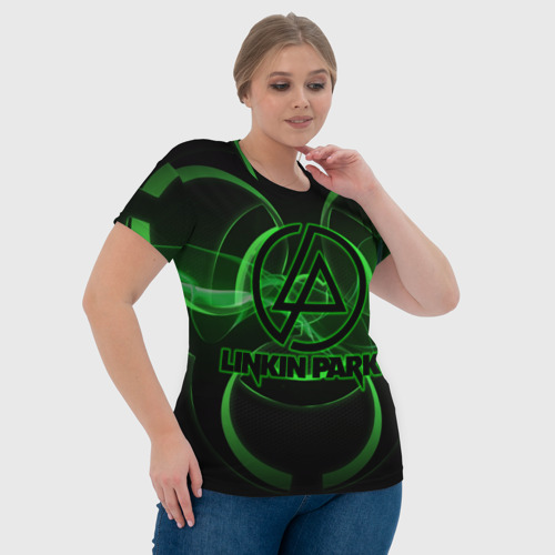 Женская футболка 3D с принтом Linkin Park, фото #4