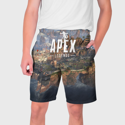 Мужские шорты 3D с принтом APEX LEGENDS, вид спереди #2