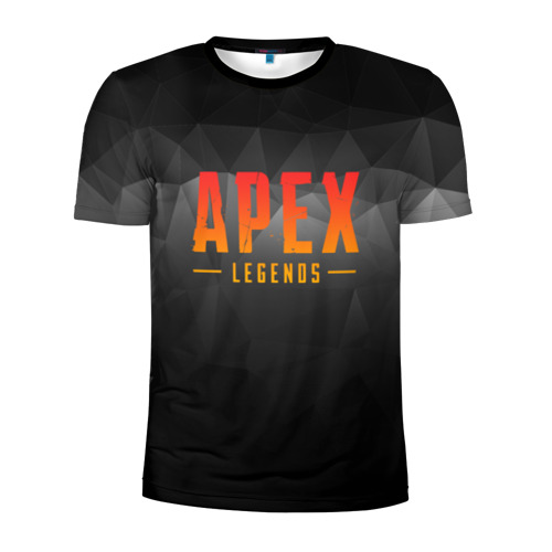 Мужская футболка 3D спортивная с принтом APEX LEGENDS | АПЕКС ЛЕГЕНДС, вид спереди #2