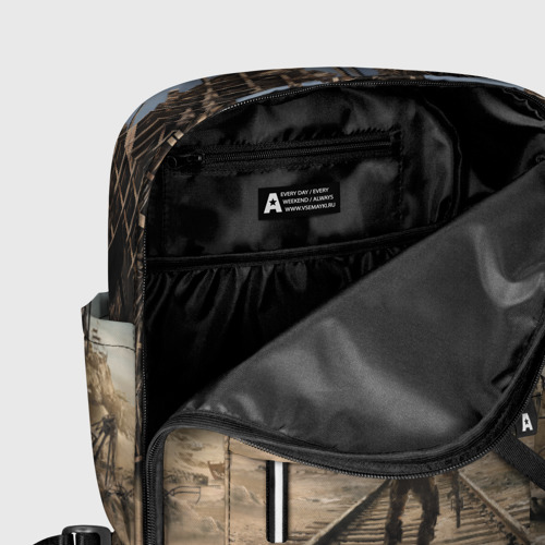 Женский рюкзак 3D с принтом Метро Исход, фото #5
