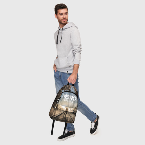 Рюкзак 3D с принтом Метро Исход, фото #5