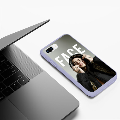 Чехол для iPhone 7Plus/8 Plus матовый с принтом FACE - SLIME, фото #5