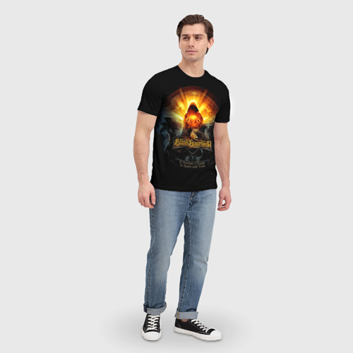 Мужская футболка 3D с принтом Blind Guardian, вид сбоку #3