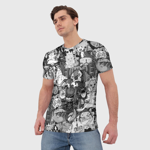 Мужская футболка 3D с принтом Дота 2, фото на моделе #1